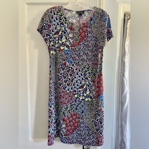 Everlily Multi-Color Paisley Dress